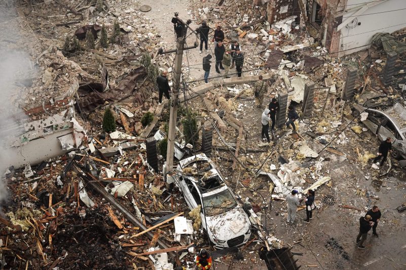 Nächtliche russische Angriffswelle in der Ukraine – polnische Kampfjets steigen auf