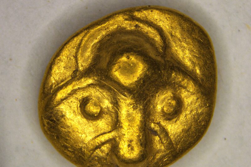 Keltische Goldmünze in Sachsen entdeckt