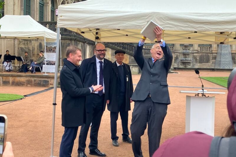 „Schönheit ist, wenn die Seele sich freut“: Wiedereröffnung des Dresdner Zwingerhofes