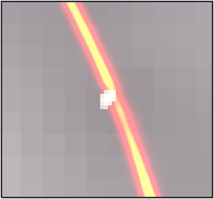 Das dunkle Objekt im Einstein-Ring