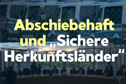 Innenausschuss: Gesetzentwurf will Abschiebung und Abschiebehaft vereinfachen