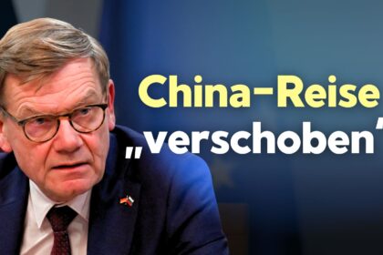 Agesagte Chinareise: „Offensichtlich“ viel, dass „wir mit China besprechen wollen und müssen“