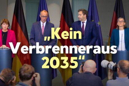 Bundeskanzler: Automobilindustrie soll technologieoffen die Klimaziele erreichen