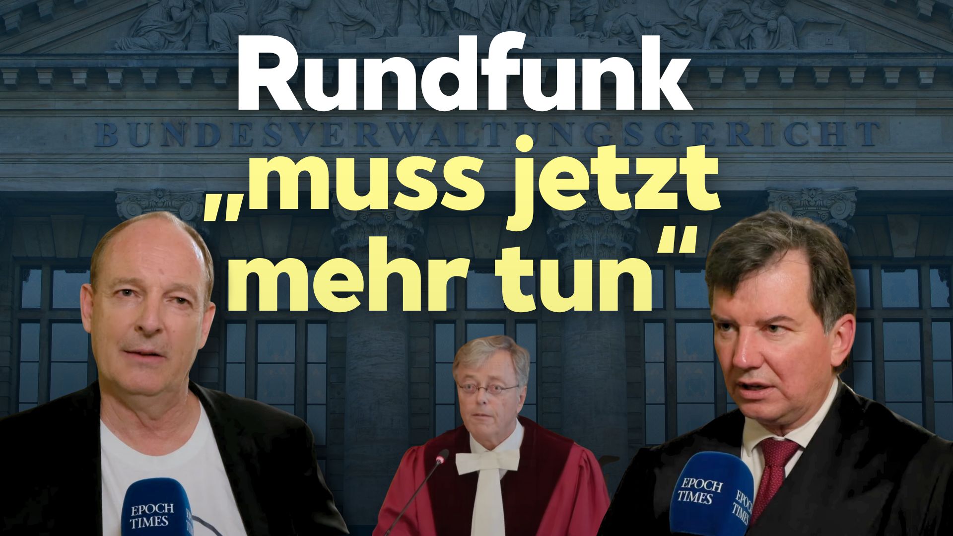 Rundfunkbeitrag: Teilerfolg für Klage gegen ÖRR – Bundesverwaltungsgericht hebt Berufungsurteil auf