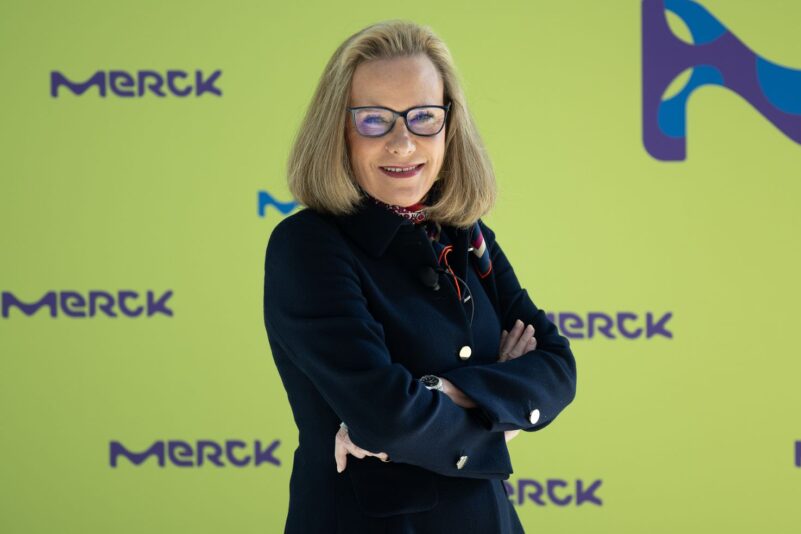 Schließt einen Deal mit Donald Trump: Merck-Chefin Belén Garijo. (Archivbild)