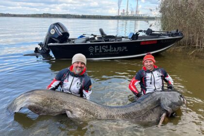 Angler in Polen fangen 3-Meter-Wels