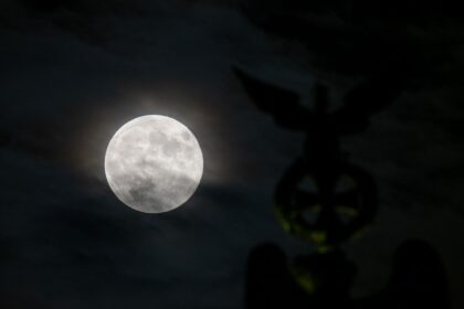 Supermond, Sternschnuppen – und Wolken am Abendhimmel
