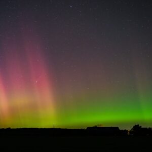Polarlichter über dem Norden und Osten Deutschlands