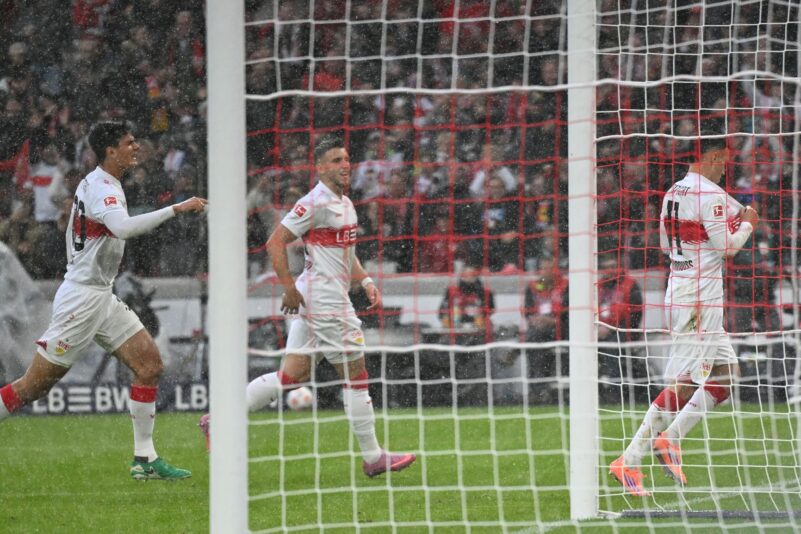 Bilal El Khannouss führt den VfB Stuttgart zum nächsten Heimsieg.