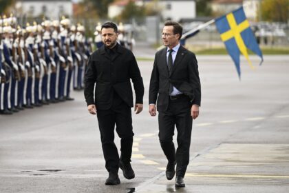 Ukraine will mehr als 100 Kampfjets aus Schweden kaufen – wer bezahlt, ist offen