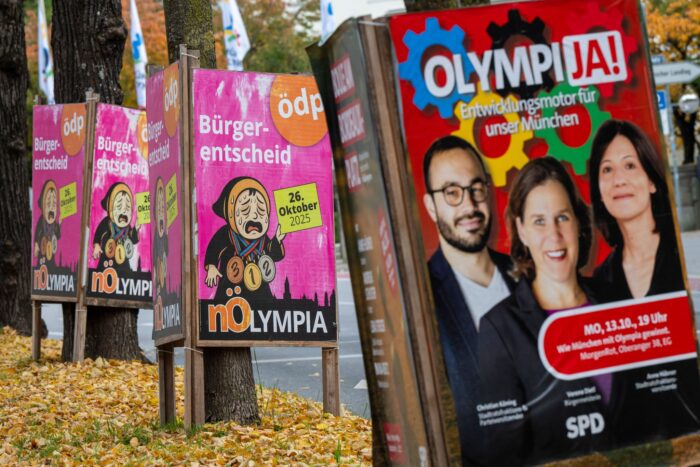 In München warben Befürworter und Gegner intensiv um eine Olympia-Bewerbung. (Archivfoto)