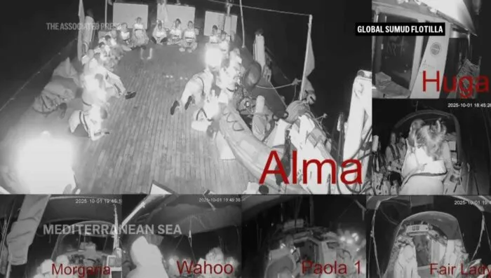 Israels Kriegsmarine hat die Gaza-Flottille gestoppt, bevor sie mit ihren Hilfsgütern den umkämpften Gazastreifen erreichen konnte.