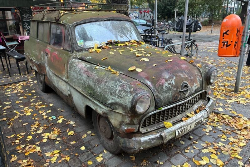 Bloß nicht waschen - dieser Opel ist ein Experiment.