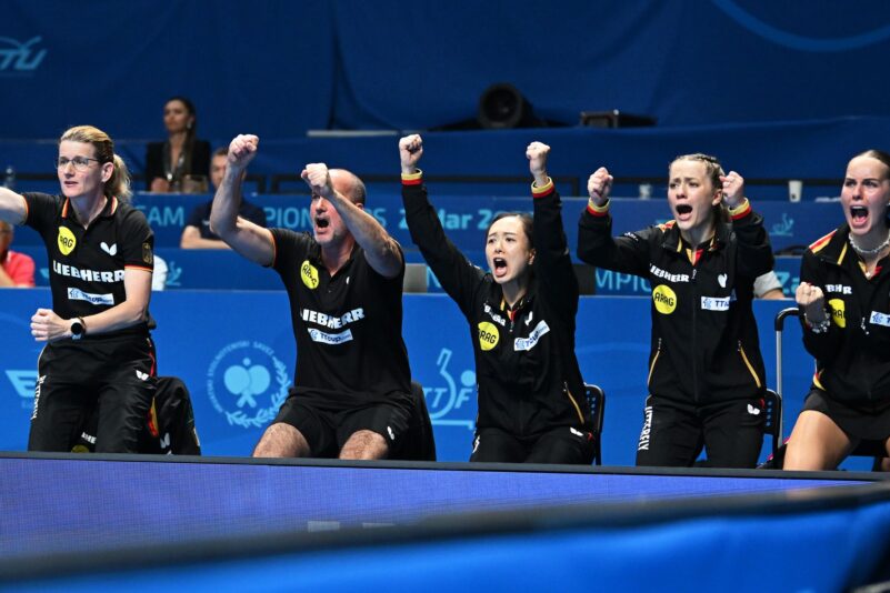Die deutschen Tischtennis-Frauen haben den EM-Titel gewonnen.