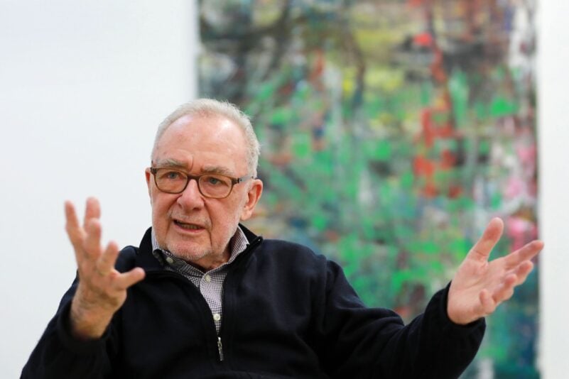 Gerhard Richter führt wieder einmal das Ranking «Kunstkompass» an (Archivbild).