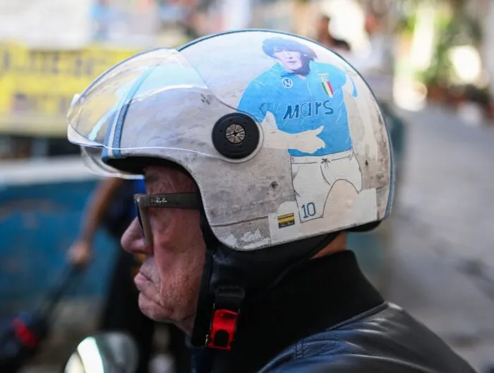 Diego Maradona wird in Neapel wie ein Heiliger verehrt. (Archivbild)