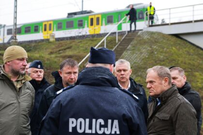 Polen: Anschlag auf Bahngleis sollte vermutlich Zug sprengen