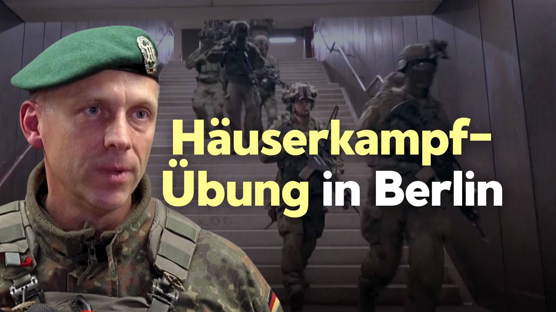Hauptstadt übt Ernstfall: Bundeswehr probt Häuserkampf und Regierungsschutz in Berlin