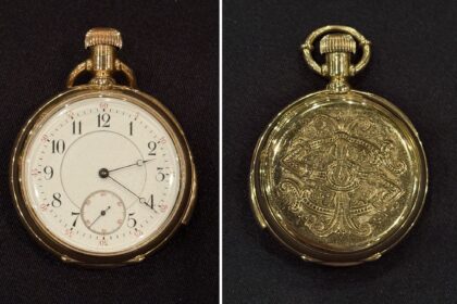 Golduhr von Titanic-Paar für 2 Millionen Euro versteigert