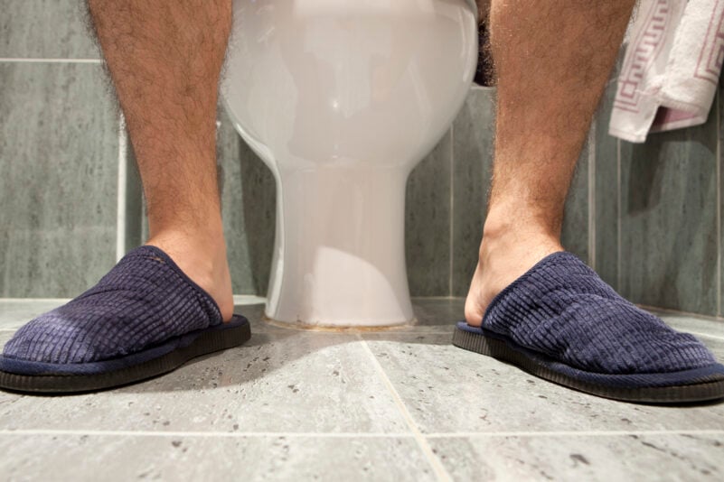 Wer nachts mehrmals zur Toilette muss, hat mitunter keine schwache Blase.