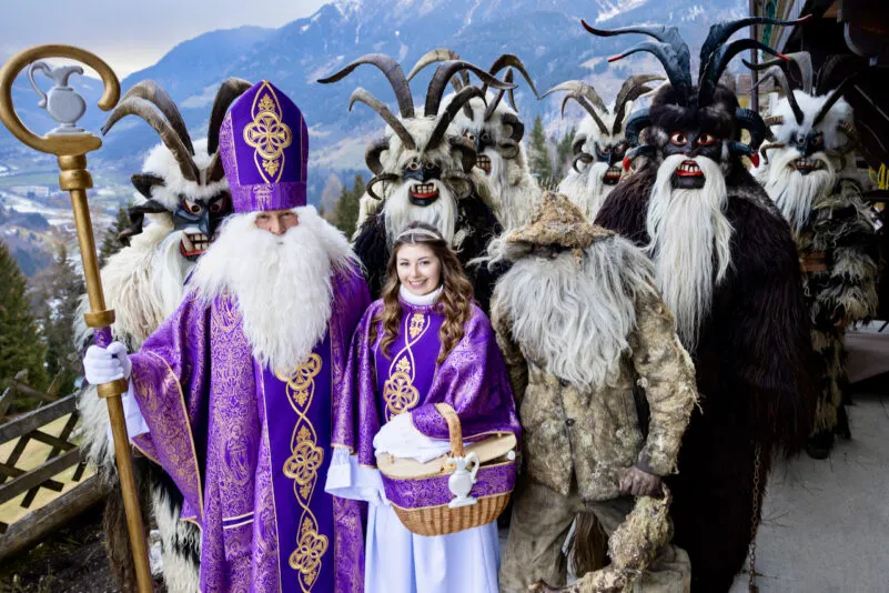 Warum der Krampus mit dem Nikolaus ziehen muss