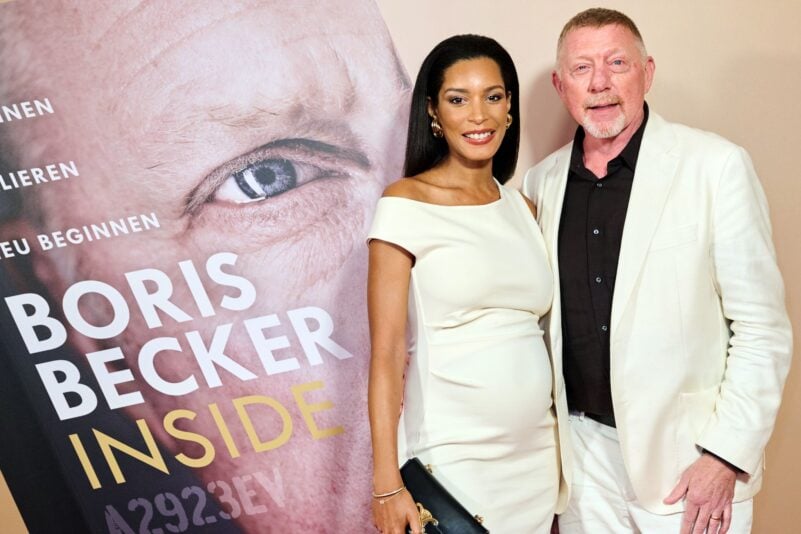 Boris Becker mit seiner Frau Lilian de Carvalho Monteiro. (Archivbild)