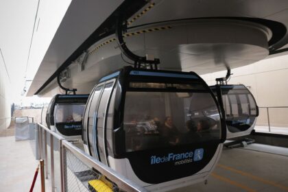 Mit Seilbahn ins Zentrum: Paris hat ein neues Nahverkehrsmittel