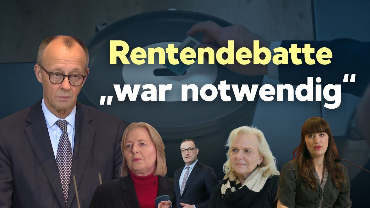 Bundestag beschließt Rentenpaket – Opposition sieht das Problem nur in die Zukunft geschoben