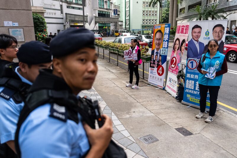 Hongkong: Wahl nur für „Patrioten“ – Beteiligung niedrig