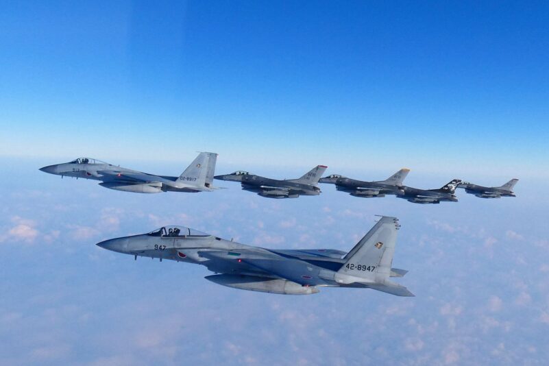 Chinesische Militärflugzeuge sollen japanische Kampfjets mit ihrem Feuerleitradar ins Visier genommen haben. (Archivfoto)