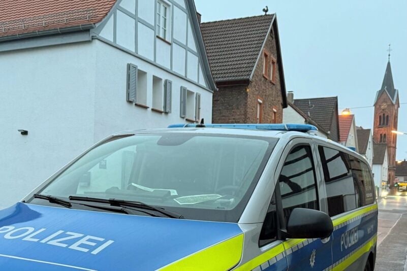 Die Bombe entpuppte sich als Störbombe.