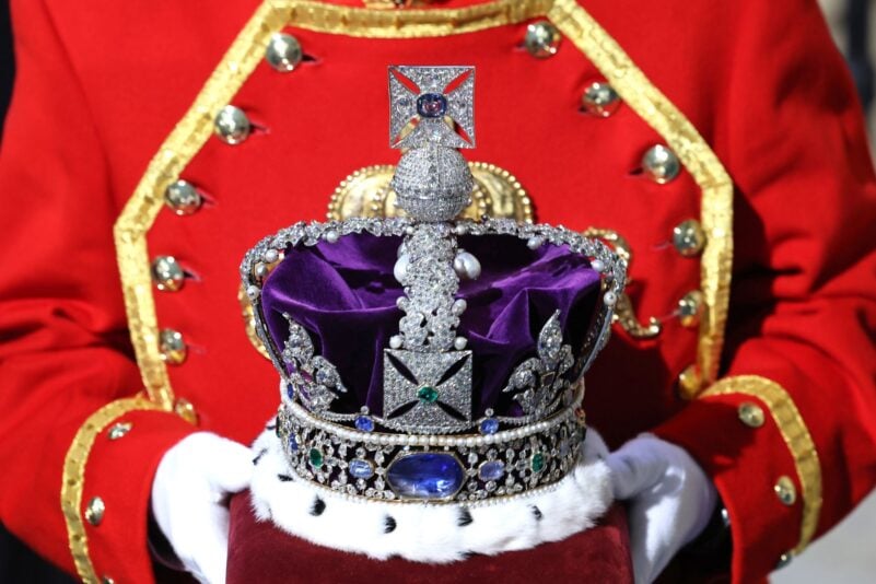 Die Imperial State Crown. (Archivbild)